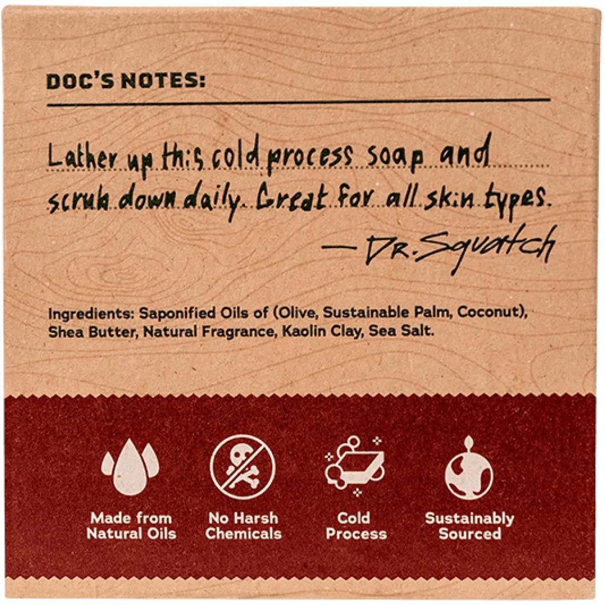 Moisturizing Bay Rum Soap for Men – 5oz Natural Zero Grit for All Skin Types