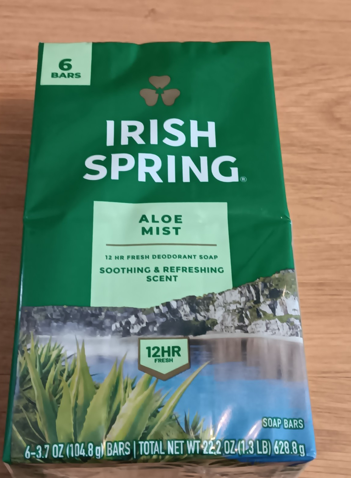 Irish Spring Aloe Mist Original Moisture Blast Zest Aqua Bar Soap Lot 25 Count