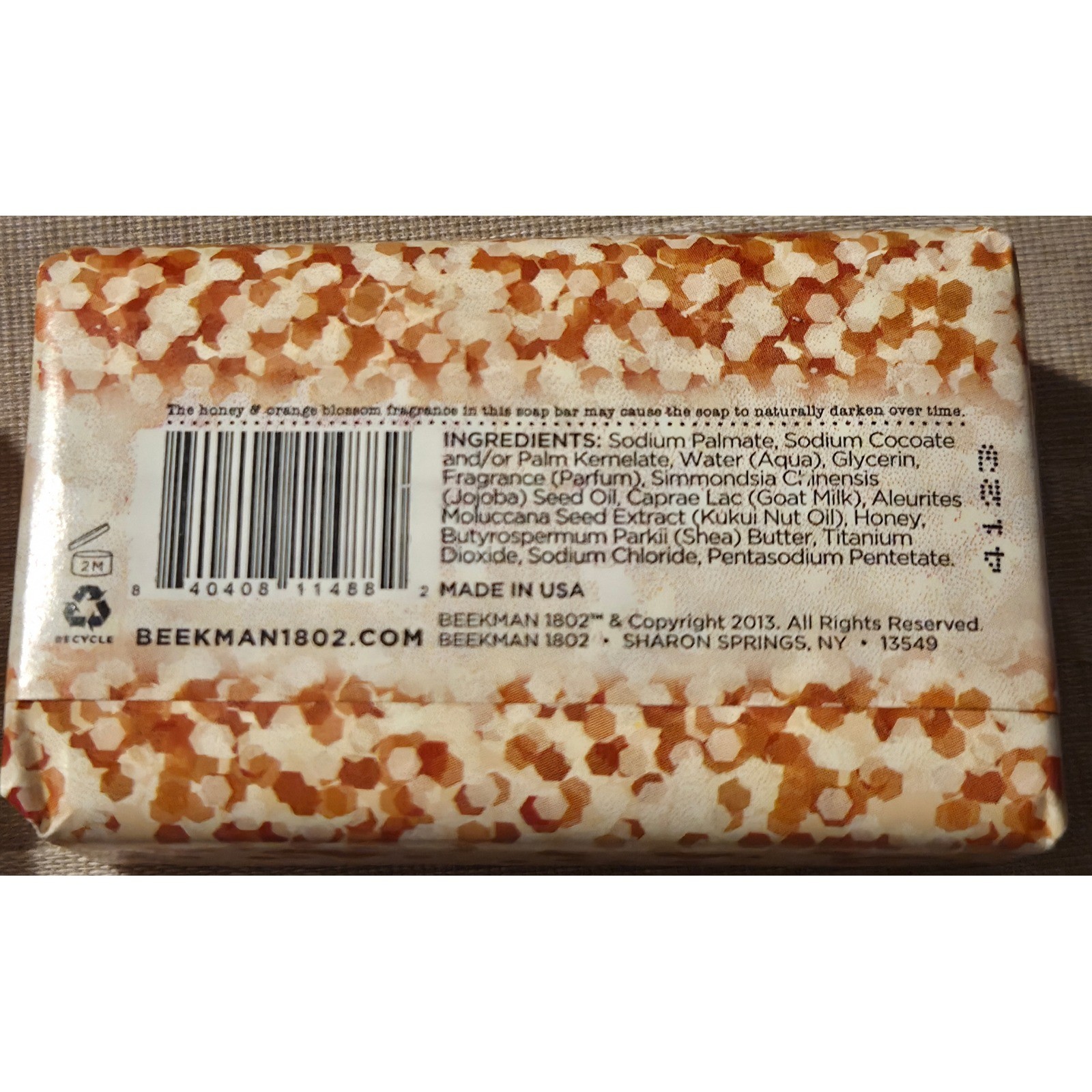 Beekman 1802 Goat Milk Soap Set/3 Spiced Orange, Honey Grapefruit, Honey/Orange