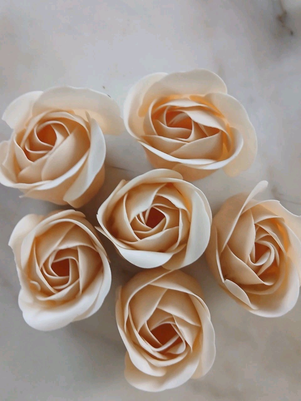 Rose Bud Flowers Made From Real Soap Listing Is For 4pks As Shown In Photo 1 New