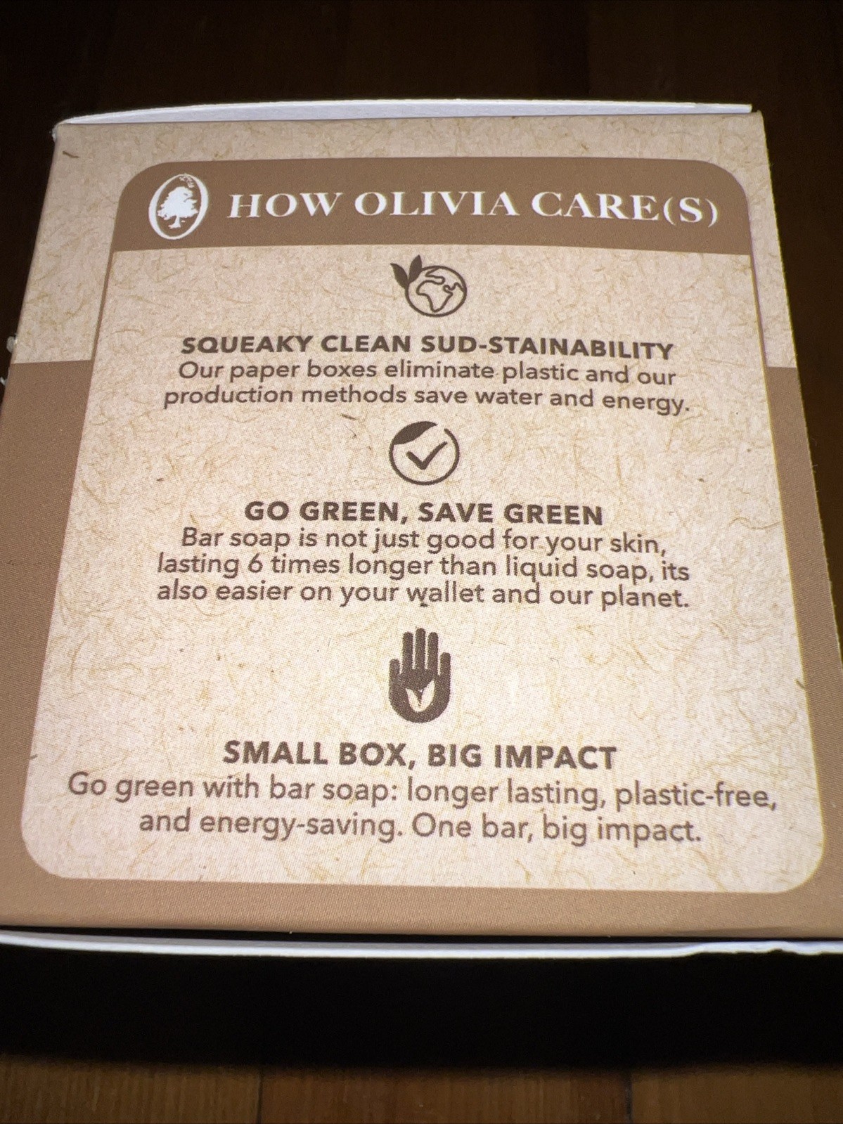 Olivia Care Manuka Honey & Sweet Almond Oil Bar Soap 3pc Set 5oz each New!!