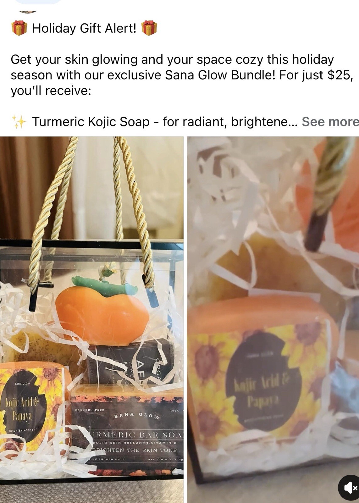 Mixed Soaps. Turmeric lemon, Organic African, Papaya, And Persimmon Candle. $25