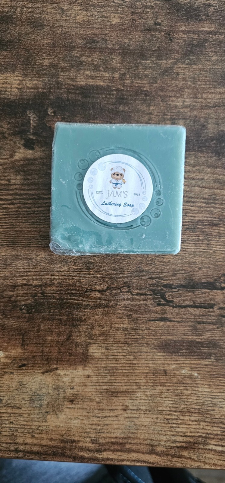 Natural Aloe Vera Soap 5oz by JAMS Lathering Soap