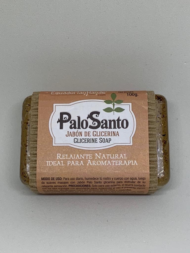 Palo Santo Glycerin Soap 100 gr,Ship From Miami