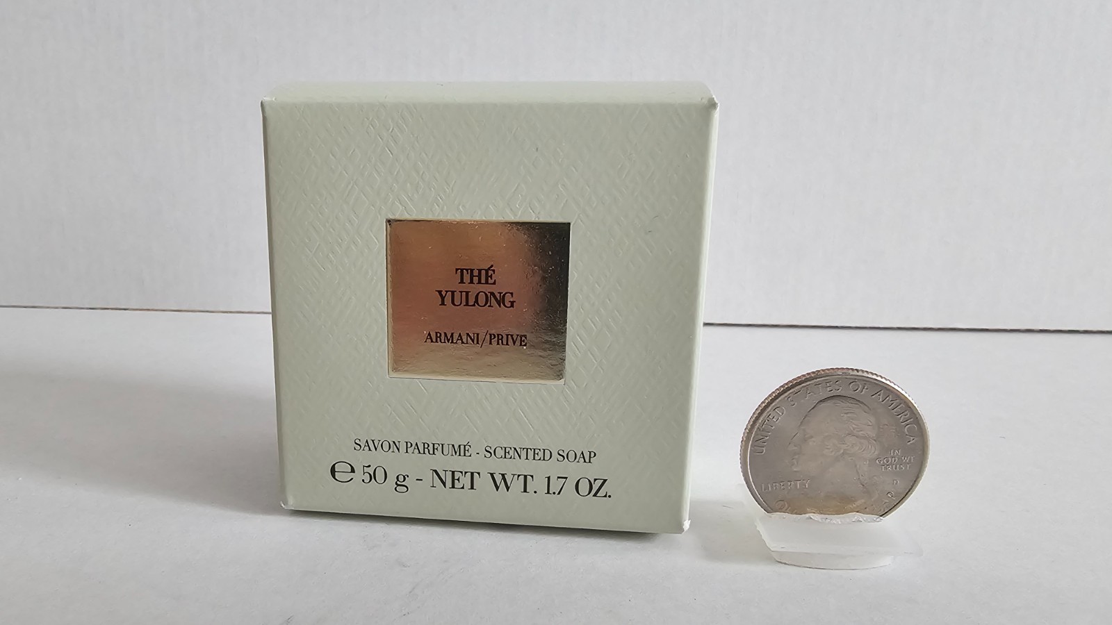 Armani Privé THÉ YULONG Scented Luxury Mini Soap – One piece 1.7Oz/50g