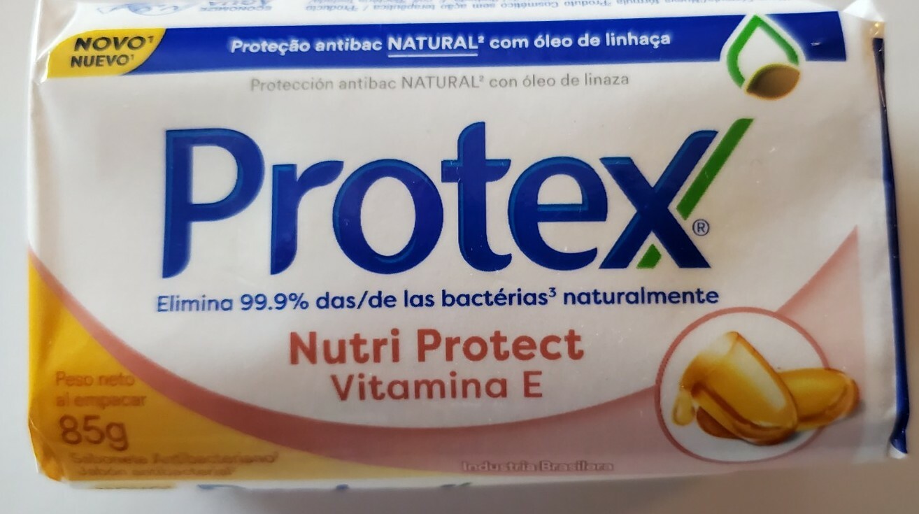 Protex Nutri Protect Vitamina E Antibacterial Soap 12 Bars 85 g 3.1 oz.