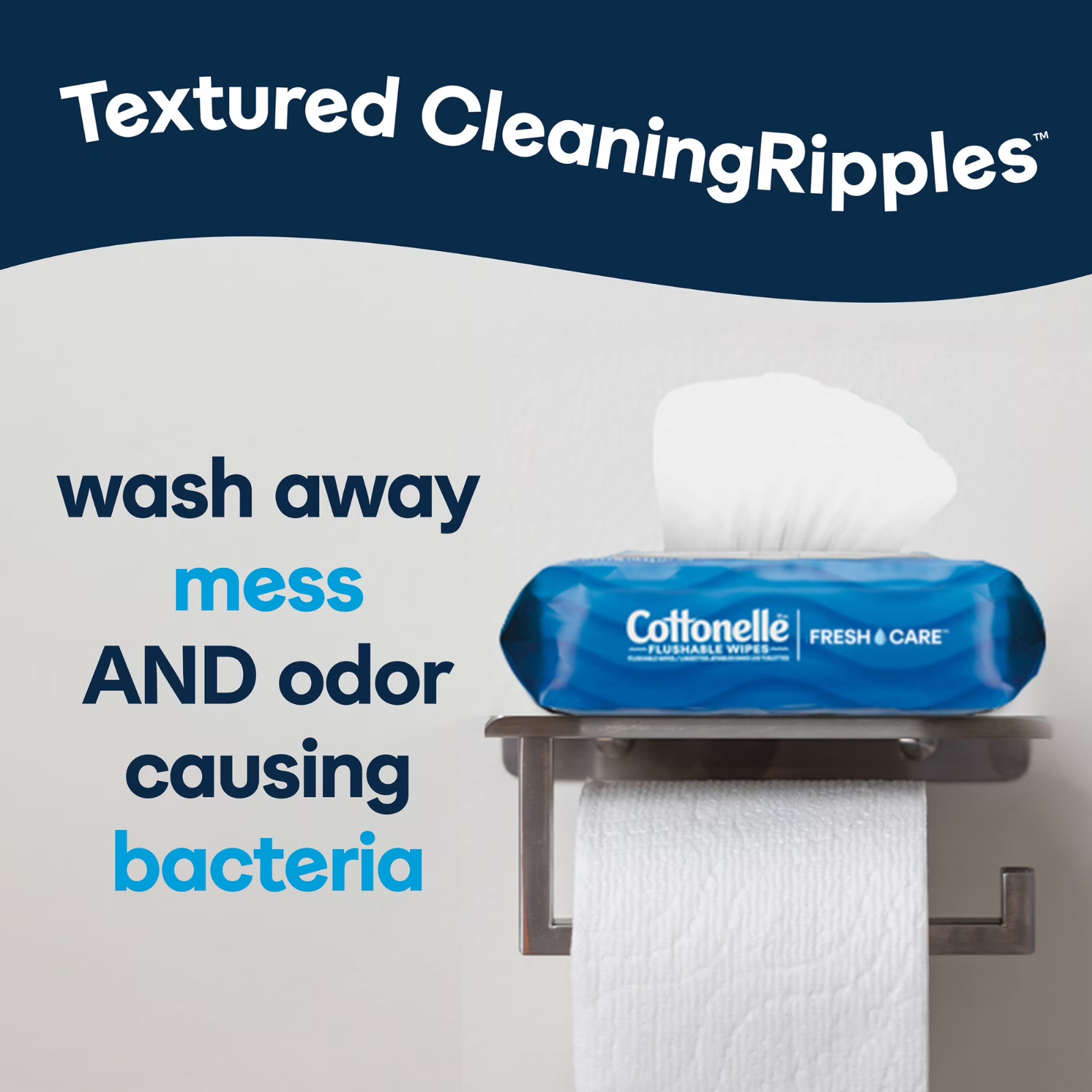 Cottonelle Flushable Wet Wipes 42 Per Bag 1008 Count, DISHEVELED BAGS LONG DATES