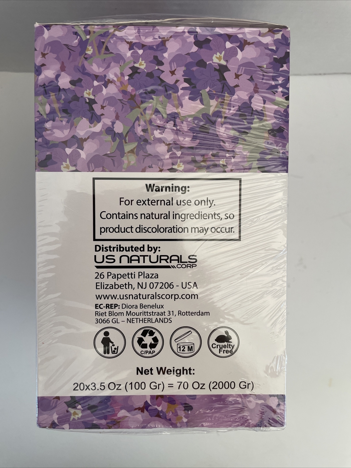 LOLE’S Beauty Natural soap Lavender with vitamin￼ E-20 Pack