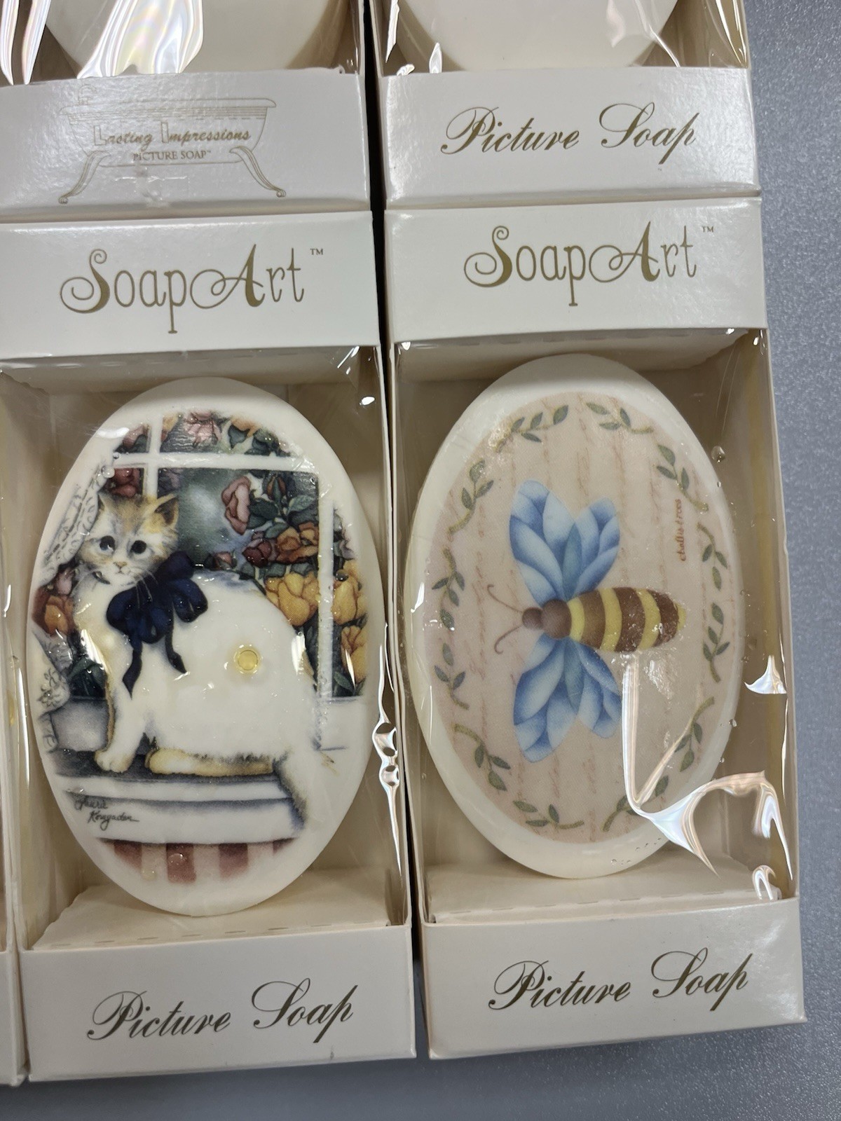 Set Of 12 Soap Art Picture Soaps