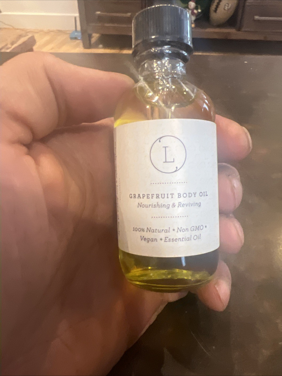 Lizush Grapefruit Body Oil 2 Oz And Grapefruit Soap 4oz In A Bag