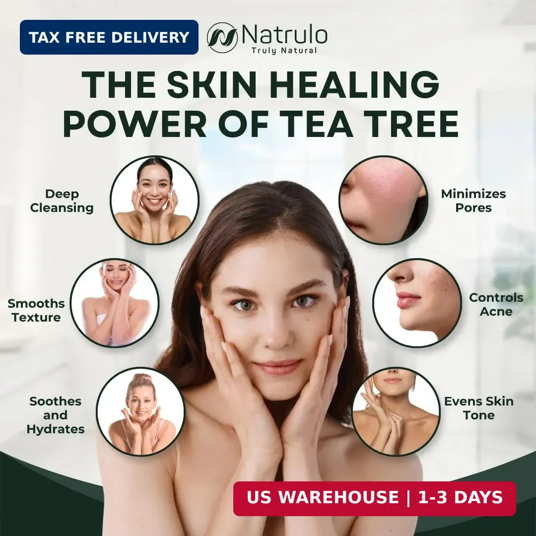Tea Tree Soap – Natural Defense Tea Tree Oil Wash Bar for Face & Body – Remedy S