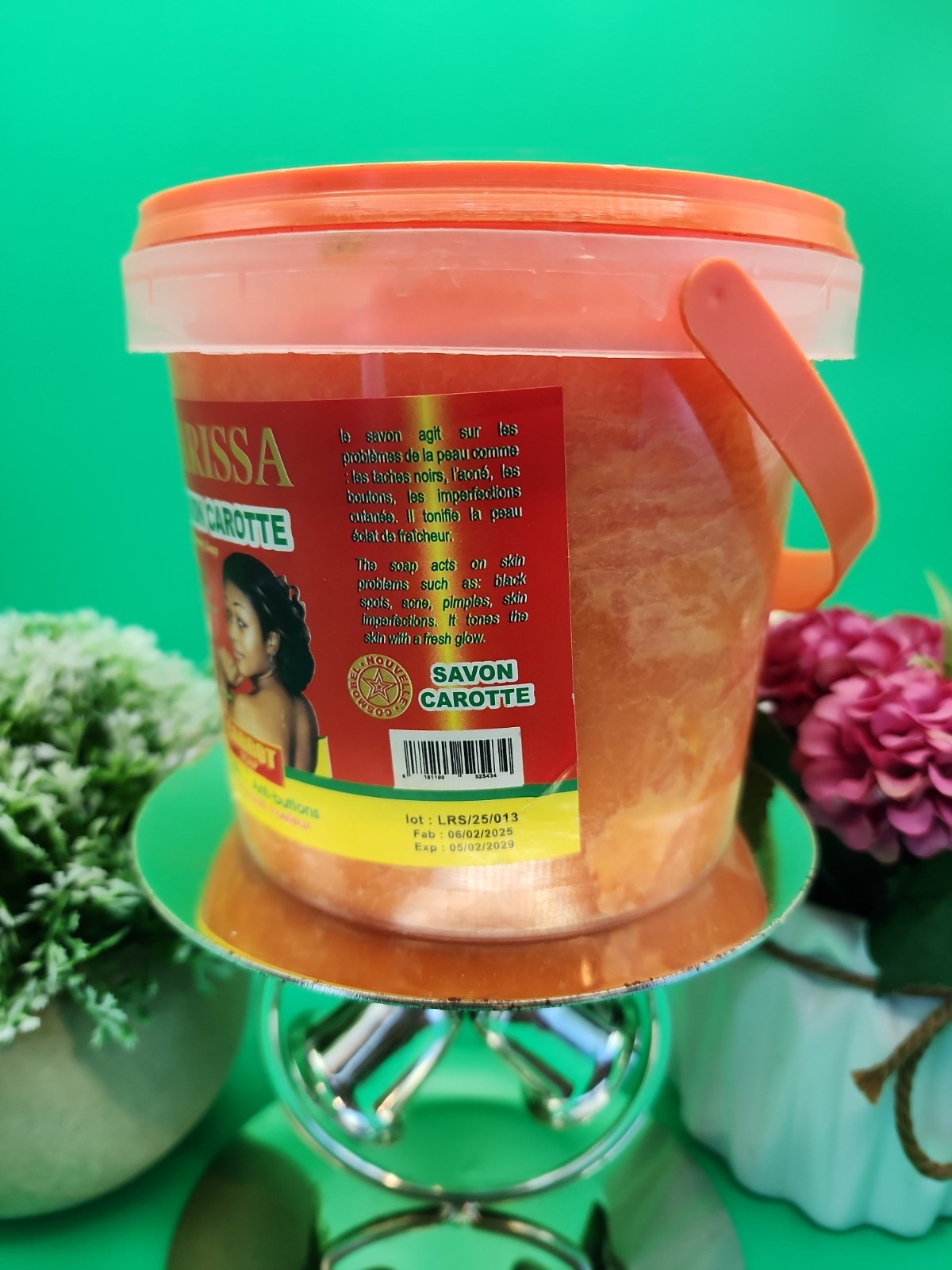 NEW LARISSA CARROT BEAUTY SOAP 700gG