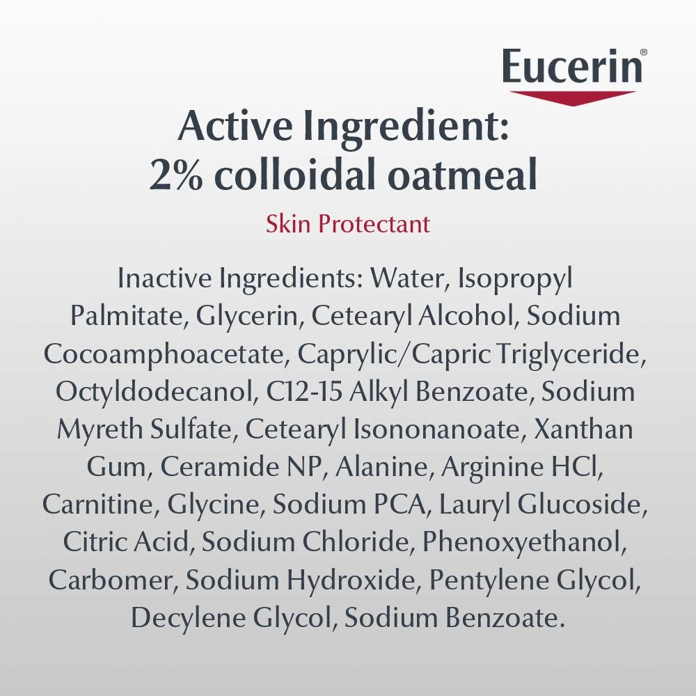 Eucerin Baby Eczema Relief Cream Body Wash, Fragrance Free Eczema Body Wash for