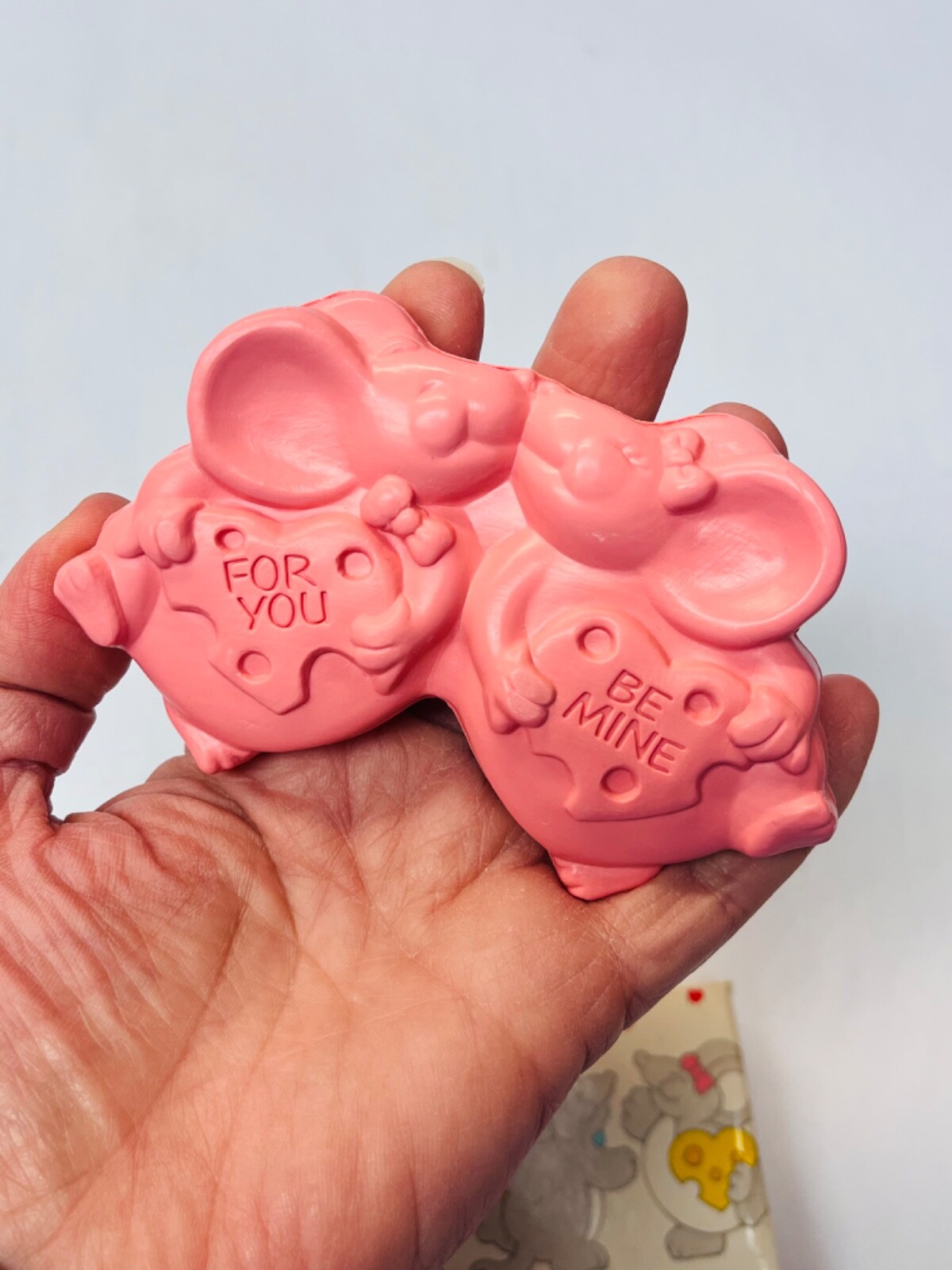 Avon Say Cheese Snap Apart Soap “A Perfect Couple” Valentine’s Present BIN 18