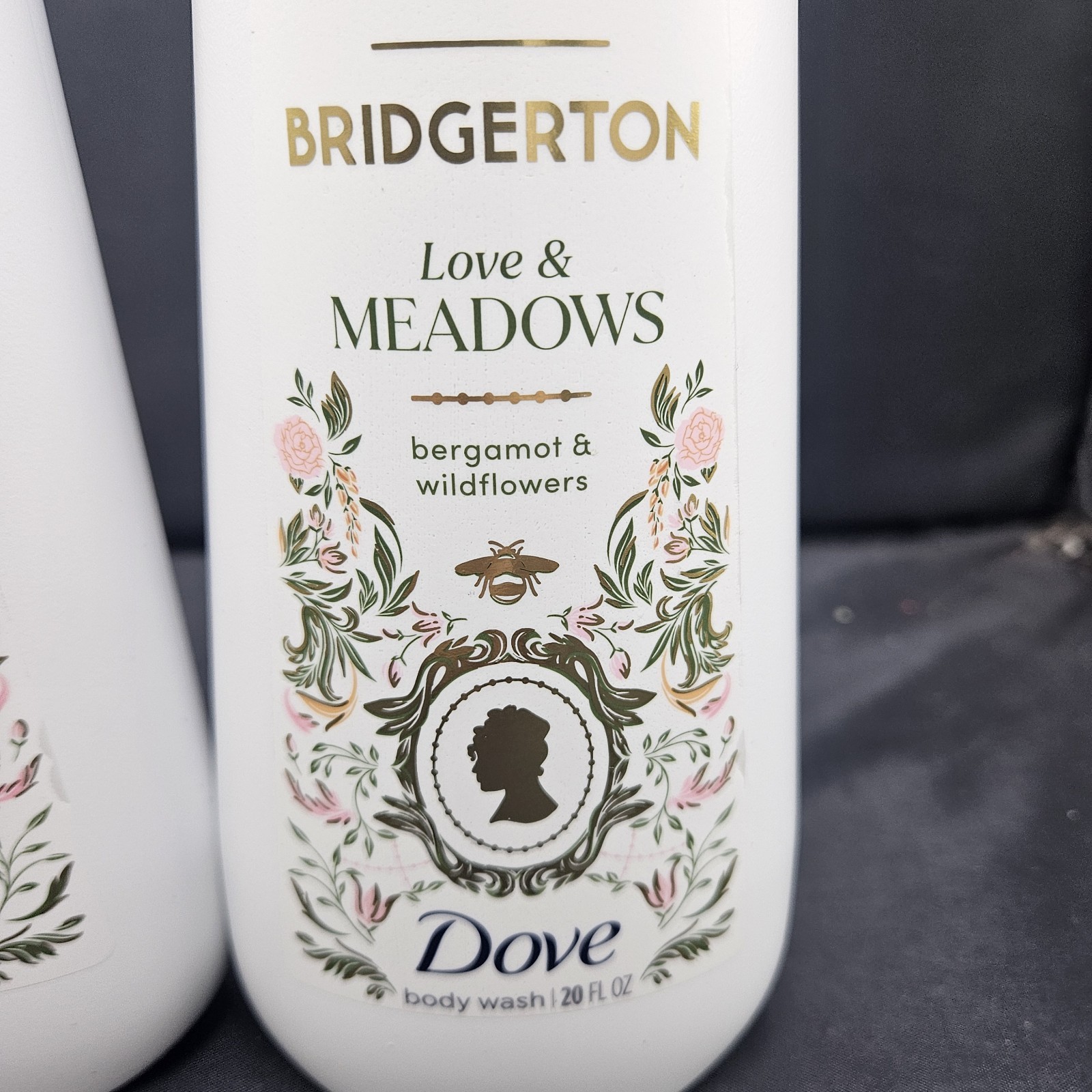 LOT OF 3 Bridgerton Love & Meadow Body Wash DOVE SOAP Bergamot Wildflower TARGET