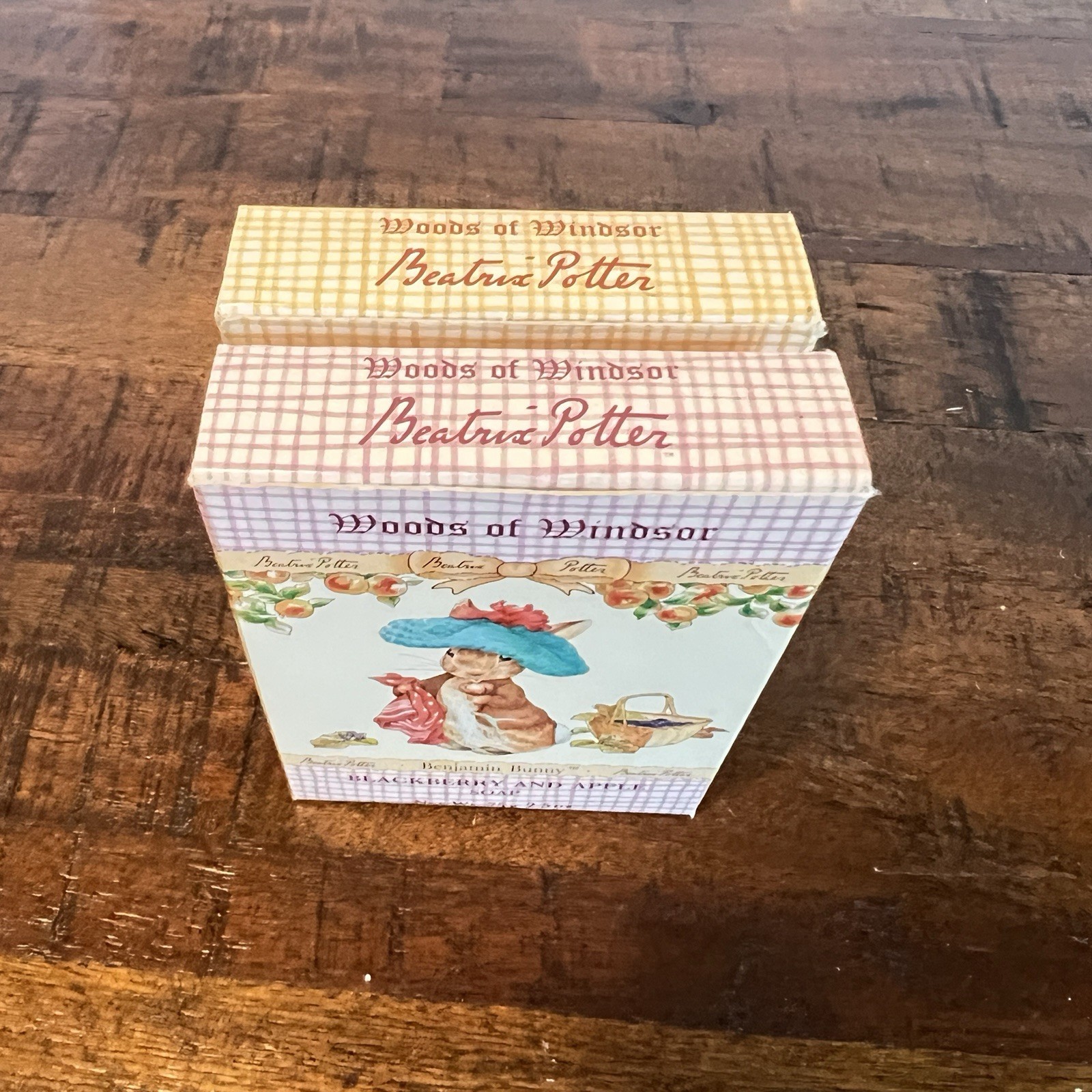 Woods of Windsor Beatrix Potter Novelty Soaps Squirrel Nutkin, Benjamin Bunny