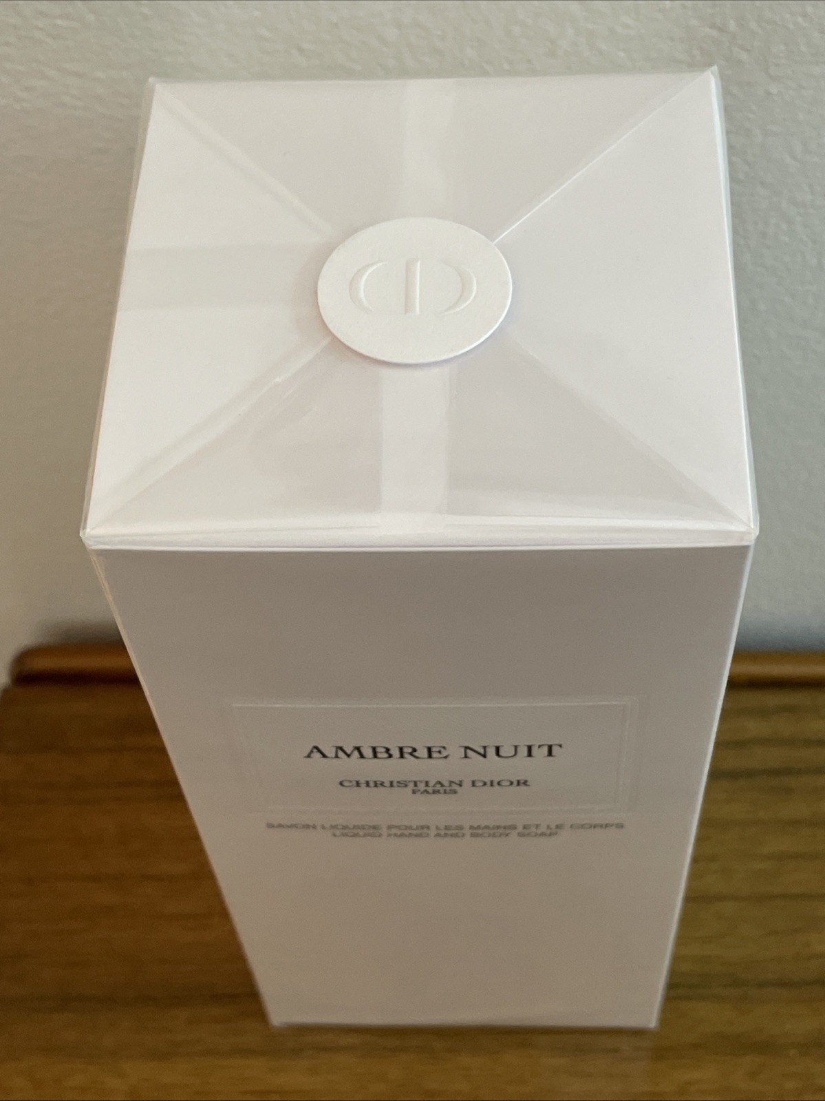 Christian Dior AMBRE NUIT Liquid Hand & Body Soap 300ml, 10oz SEALED BOX