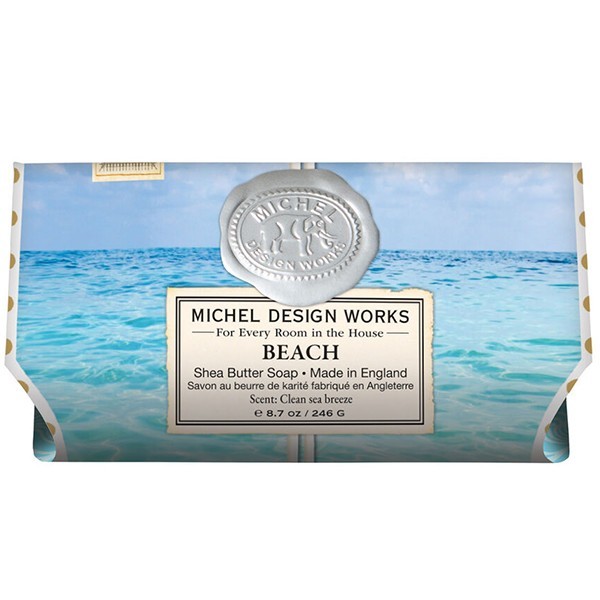 Michel Design Works Beach Sea Breeze Marine Scent Large Bath Soap Bar