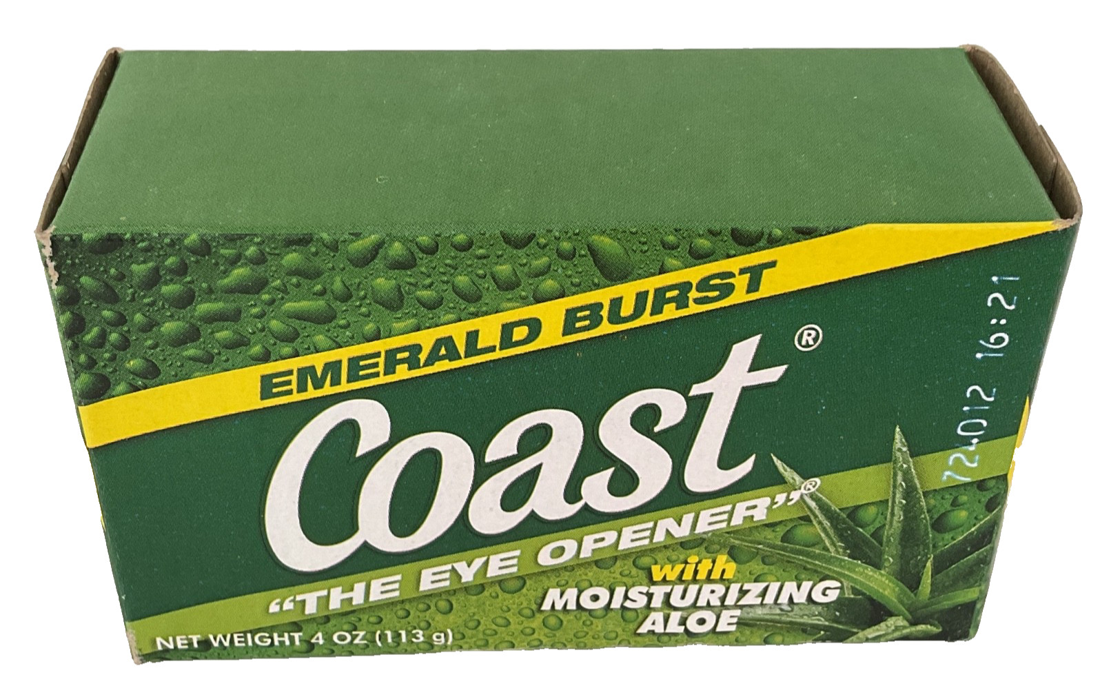 Coast Soap 5 Bars 4 oz Each Original Eye Opener 4 Classic Scent 1 Emerald Burst