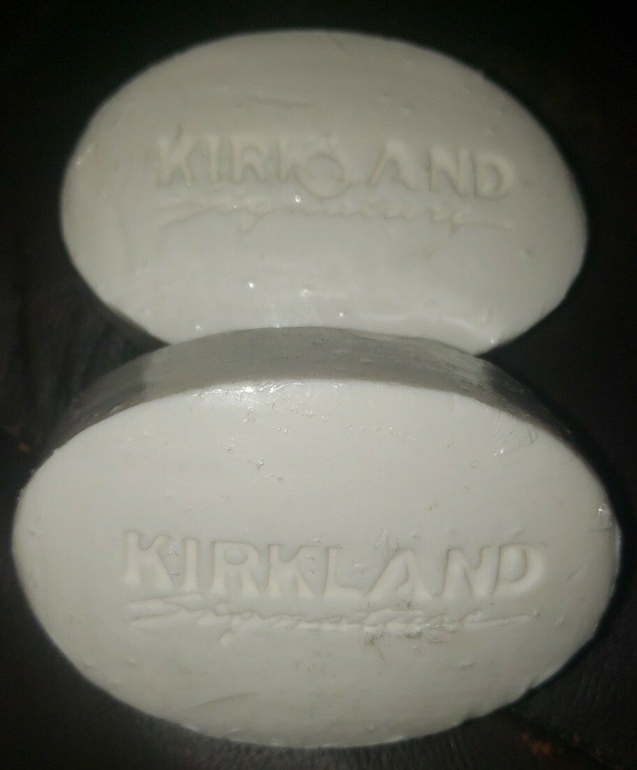 Kirkland Signature Bar soap made with 5% Shea Butter 2 bars