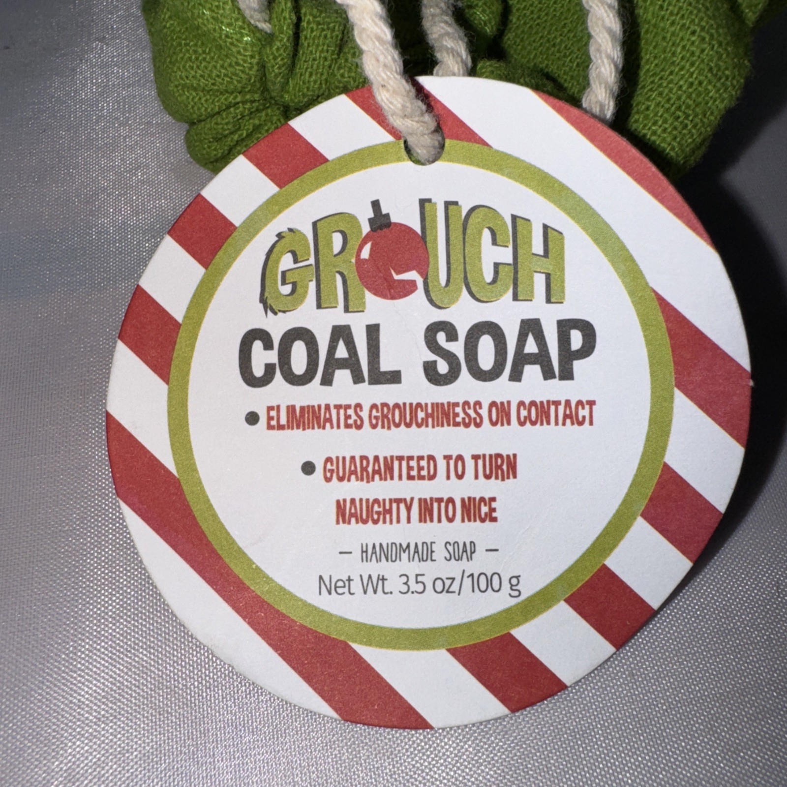 Set of 10 GiftCraft Grouch Coal Soap/ Gag / Holiday Gift NEW