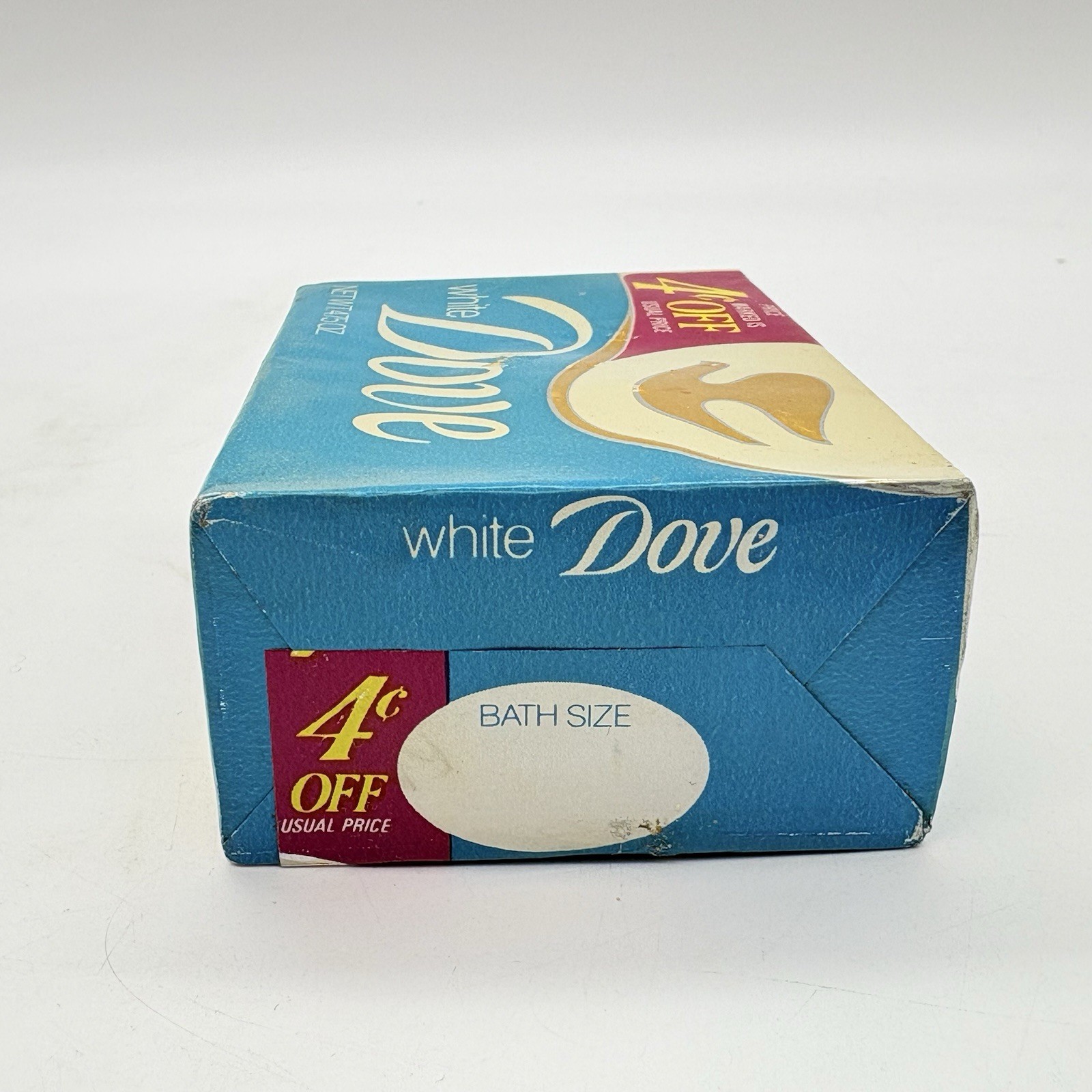 Dove Soap Bar Soap 4.75oz Bath Size White 70’s 80’s New Old Stock