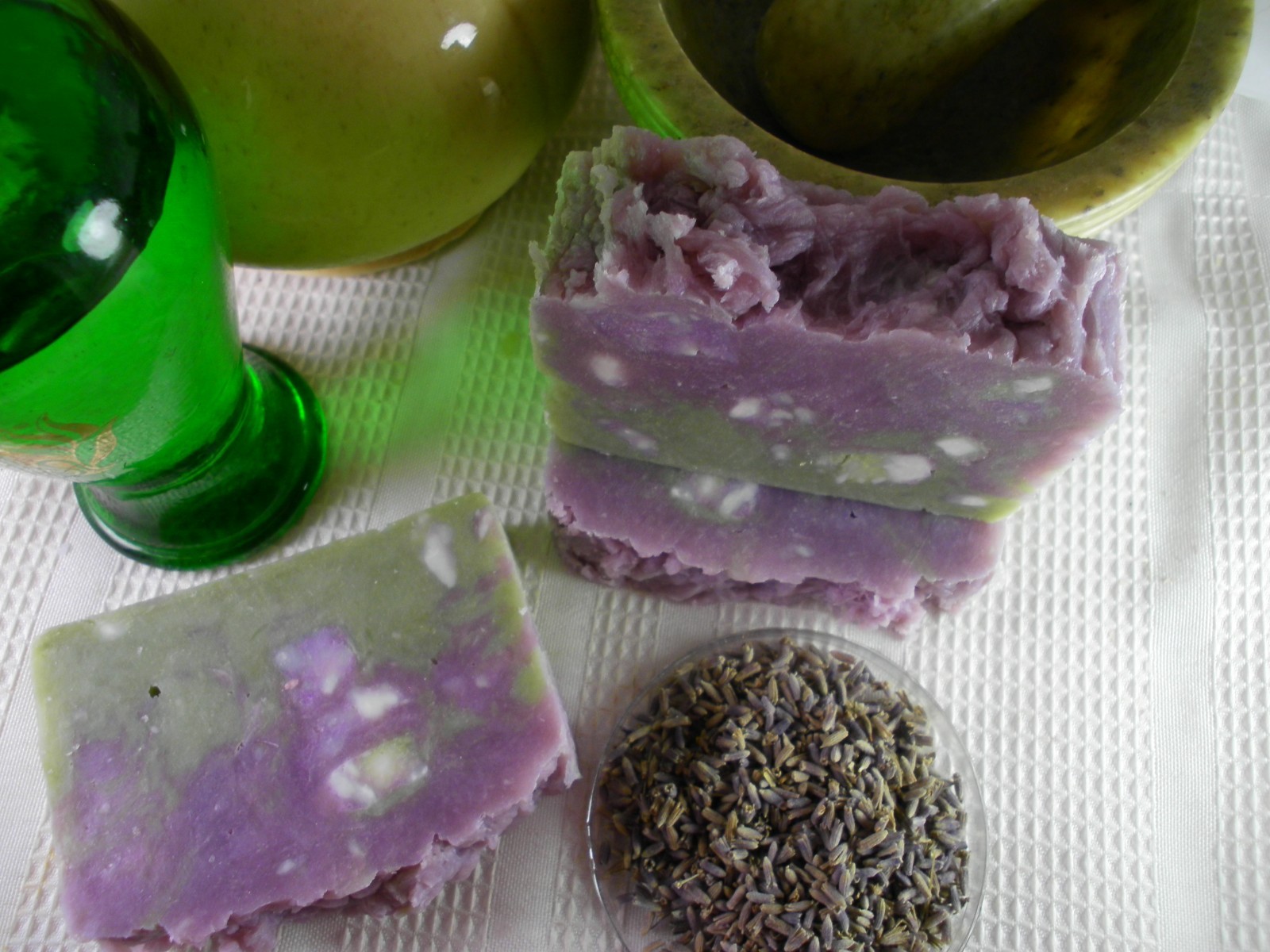 Herbal Goat Milk Soaps, Essentials and Herbs, Handmade