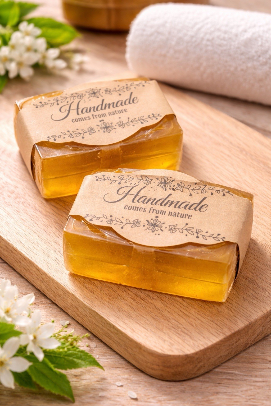 Turmeric Soap 3 Pack – Handmade Brightening Glycerin Soap for Dark Spots
