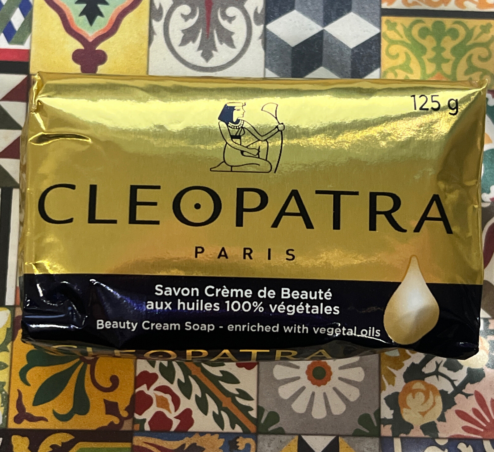CLEOPATRA Creme ET Parfum Beauty Soap skin soft, smooth and supple 125g