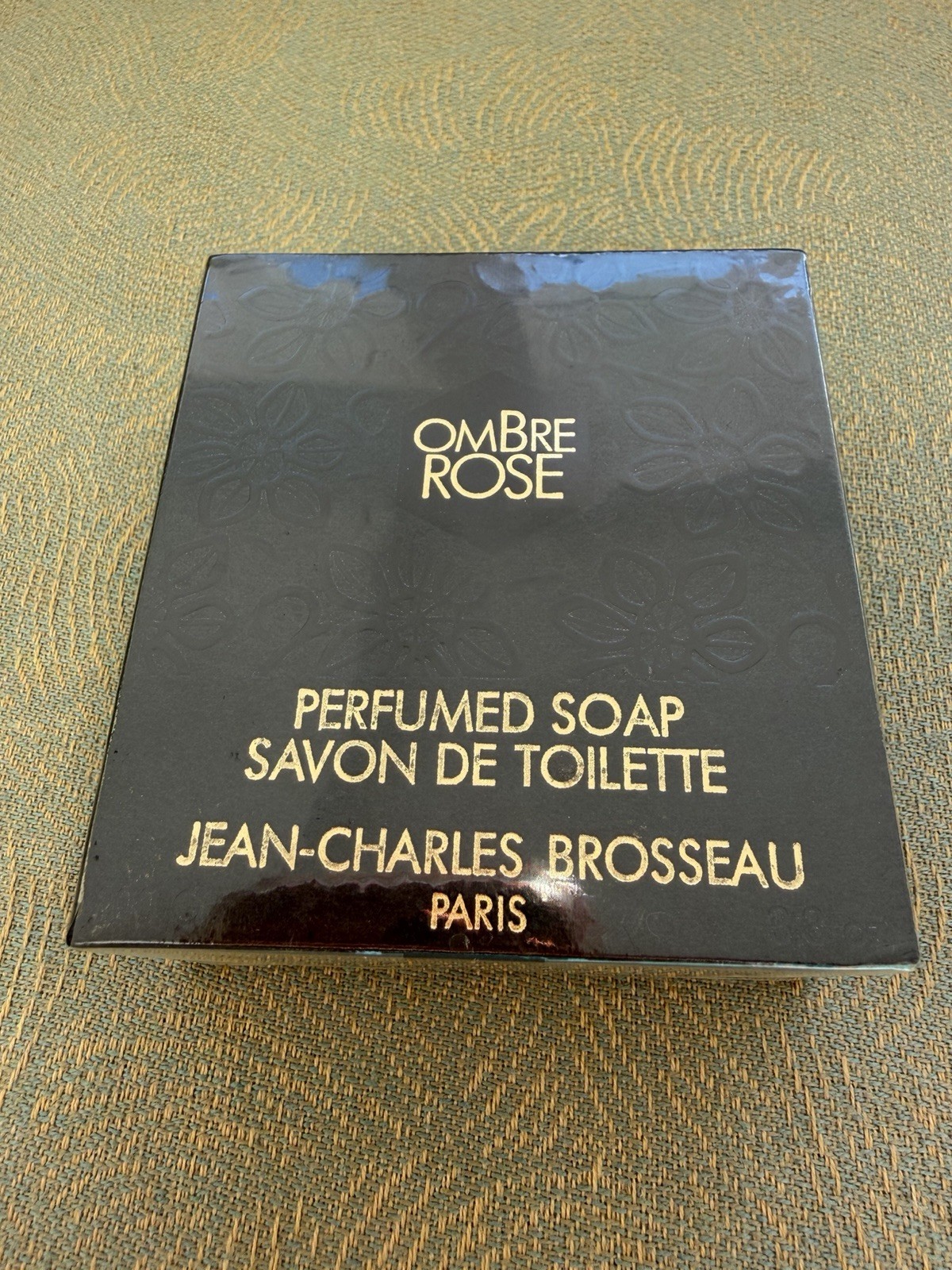 JEAN CHARLES BROSSEAU Paris OMBRE ROSE 100G PERFUMED SOAP new factory sealed