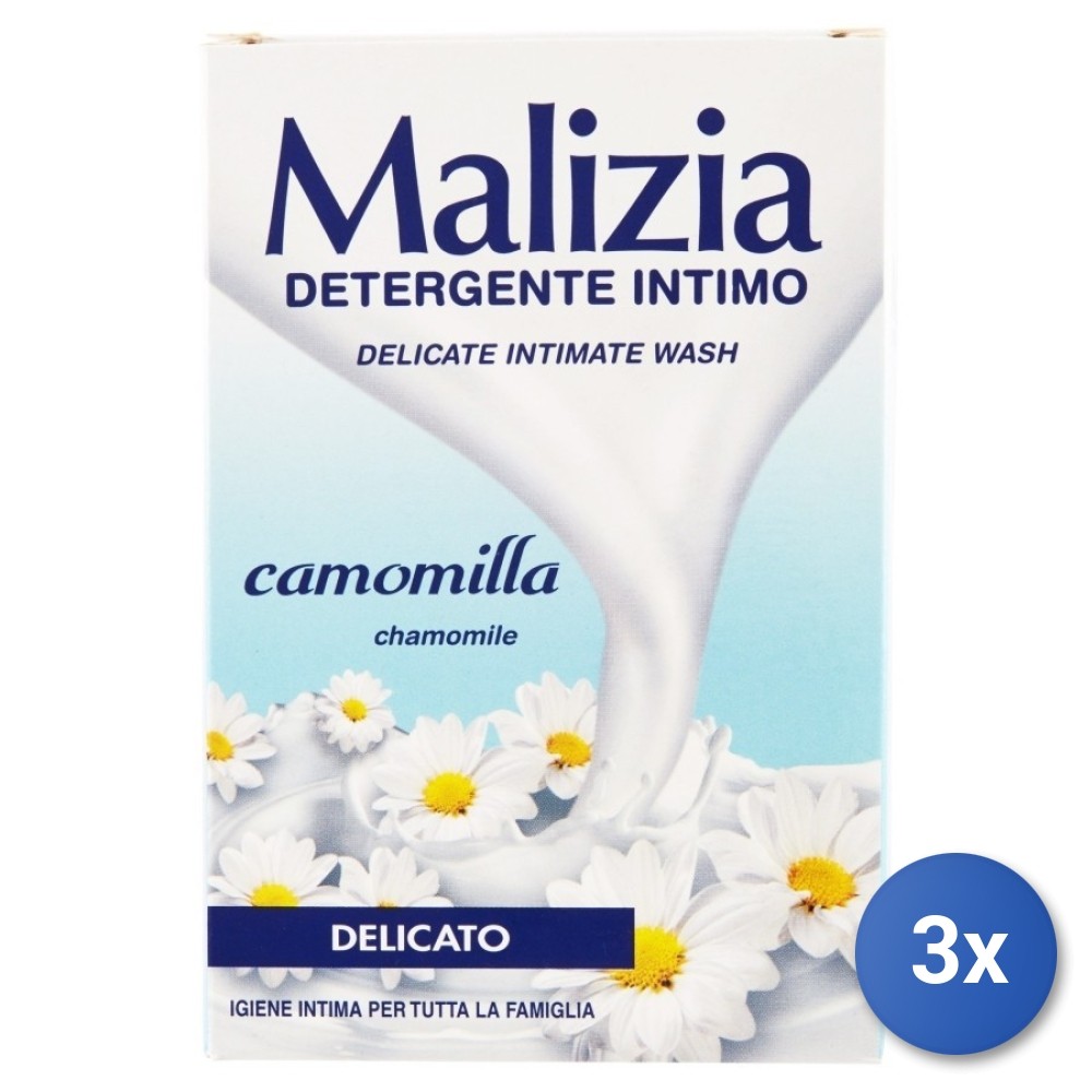 3X Malizia Intimate Soap 200 ML Delicate/Protective