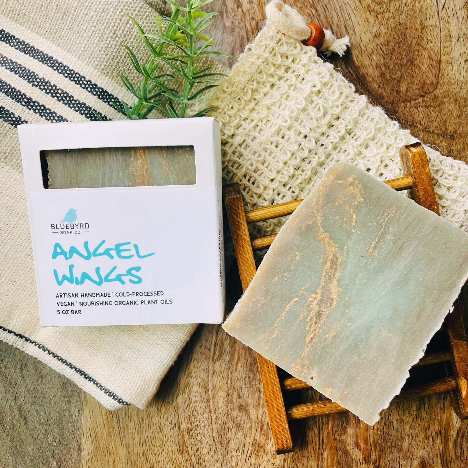 Bluebyrd Soap Co. Angel Wings Soap Bar for | Natural Handmade Teen Body Soap …