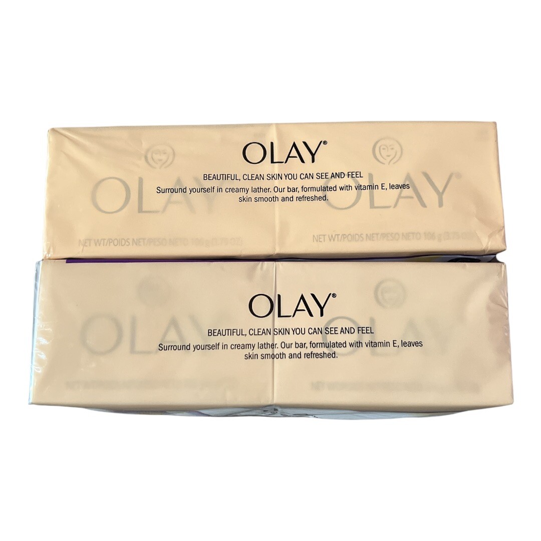 Olay Age Defying Vitamin E Beauty Bars, 2 Packs, 6bars/pack, 3.75 oz/bar