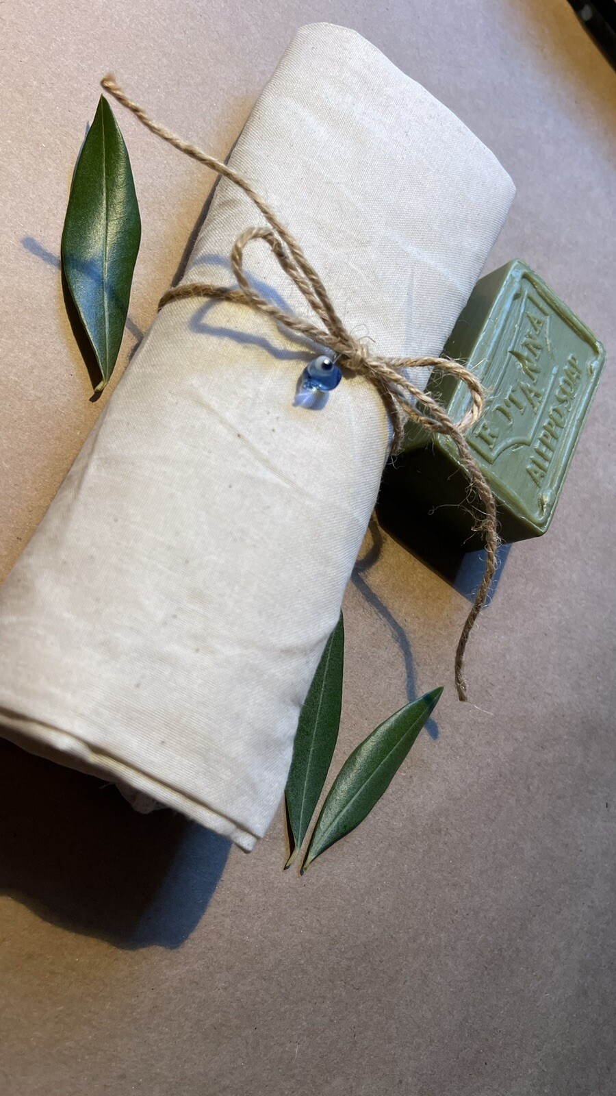 2 PK ALL NATURAL SCENTED OLIVE OIL LAUREL OIL SOAP BAR FOR PSORIASIS N ECZEMA.