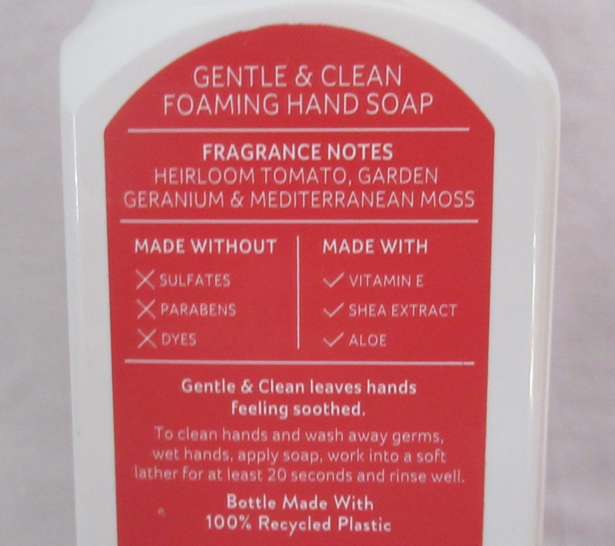 Bath & Body Works Gentle & Clean Foaming Hand Soap Lot Set of 2 OFF THE VINE