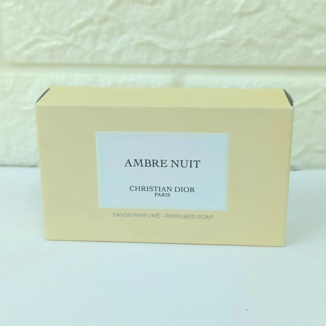 Christian Dior Perfumed Body Bath Soap 50g Ambre Nuit soap sealed NEW from JP