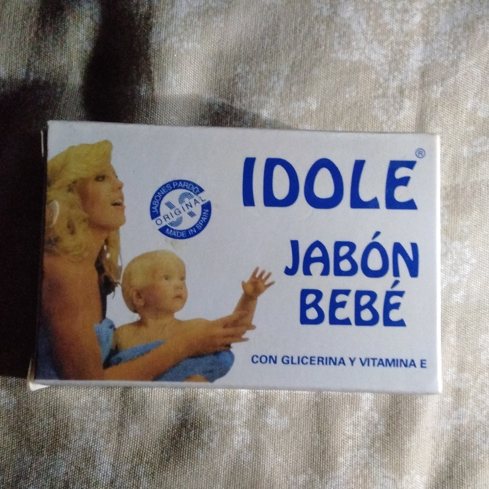 Idole Baby Soap Bar 100g, Glycerin & Vitamin E, Unscented, Sensitive Skin