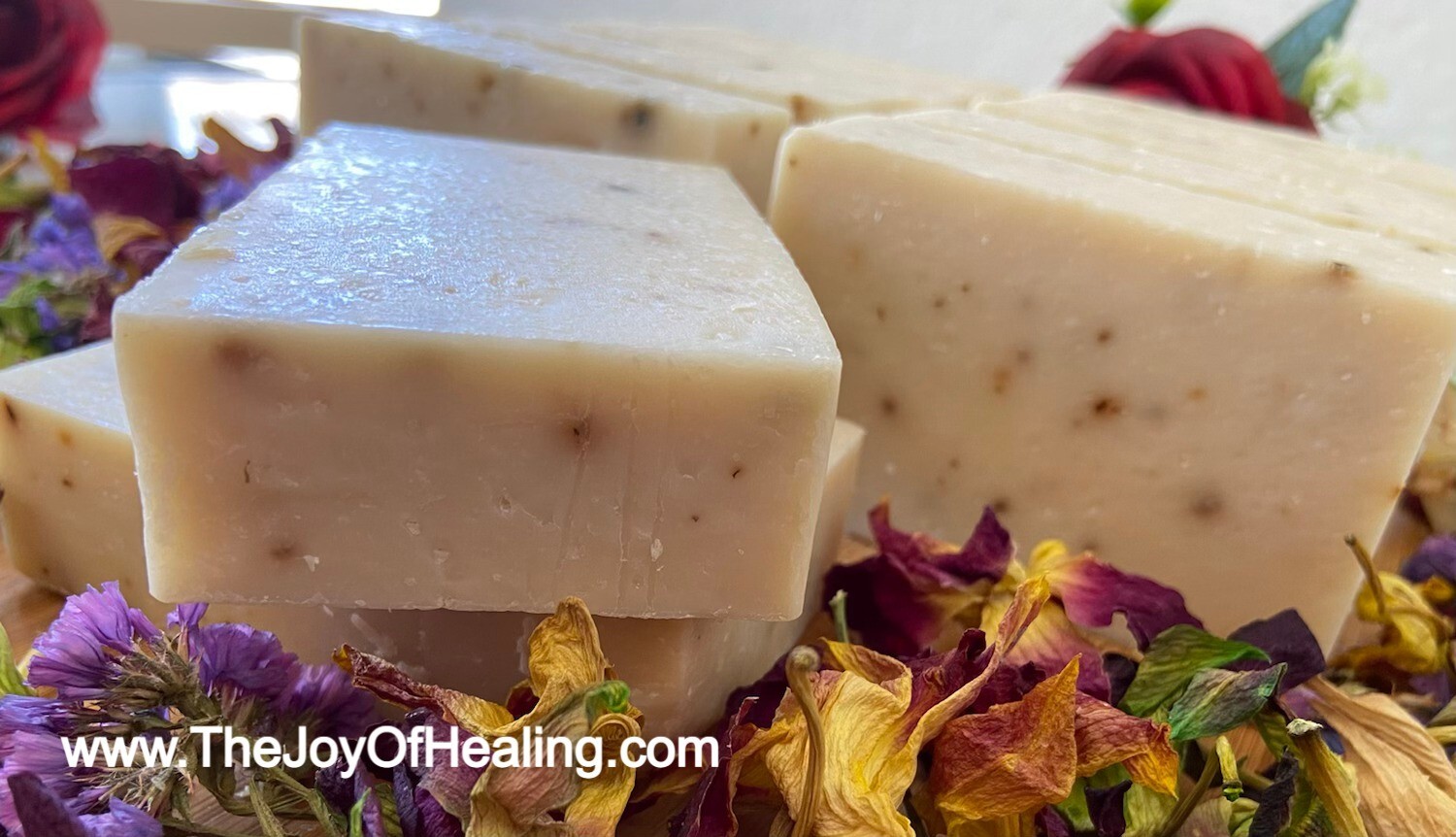 Spearmint Basil Scrub Shea Butter Natural Handmade Cold Process Bar Soap