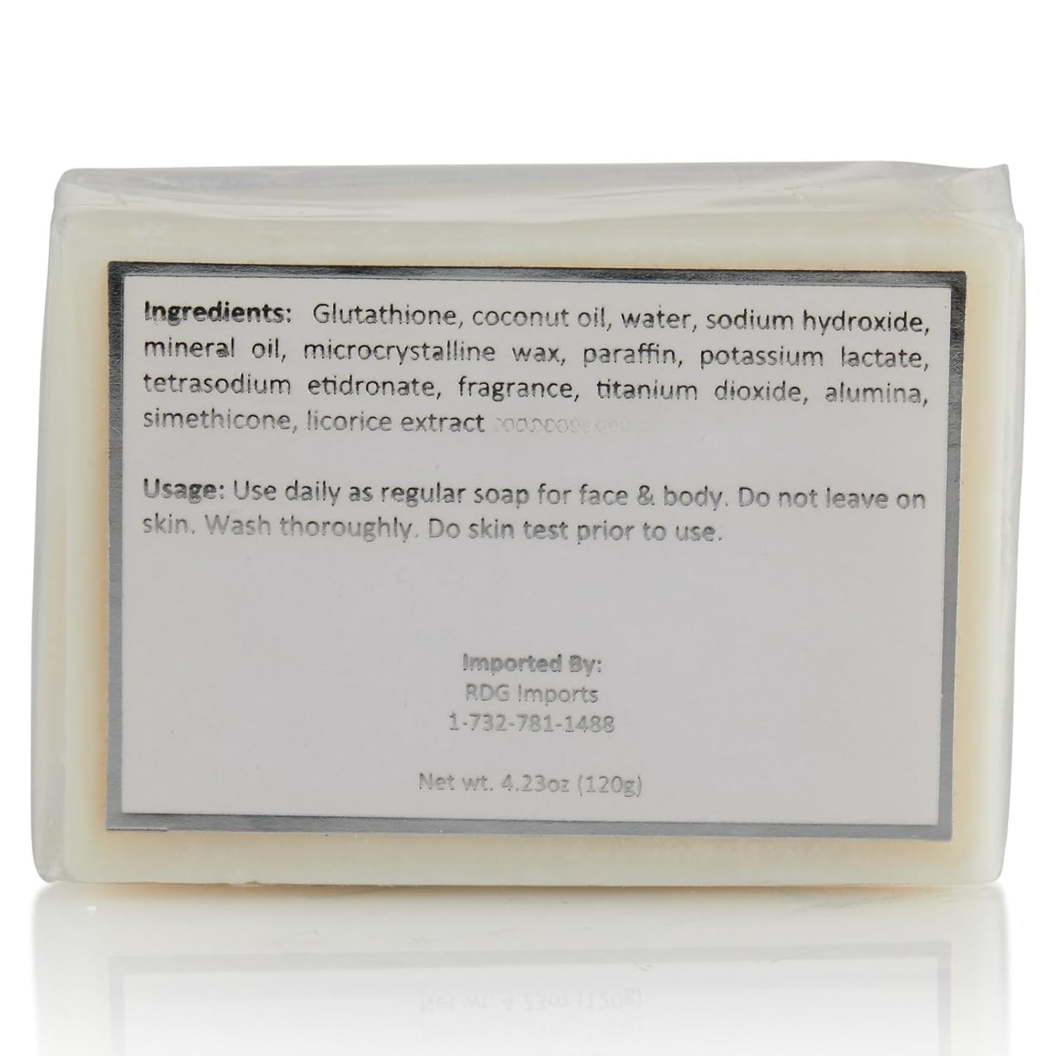 Original Glutathione Expoliating Soap 120g x 3 Bars