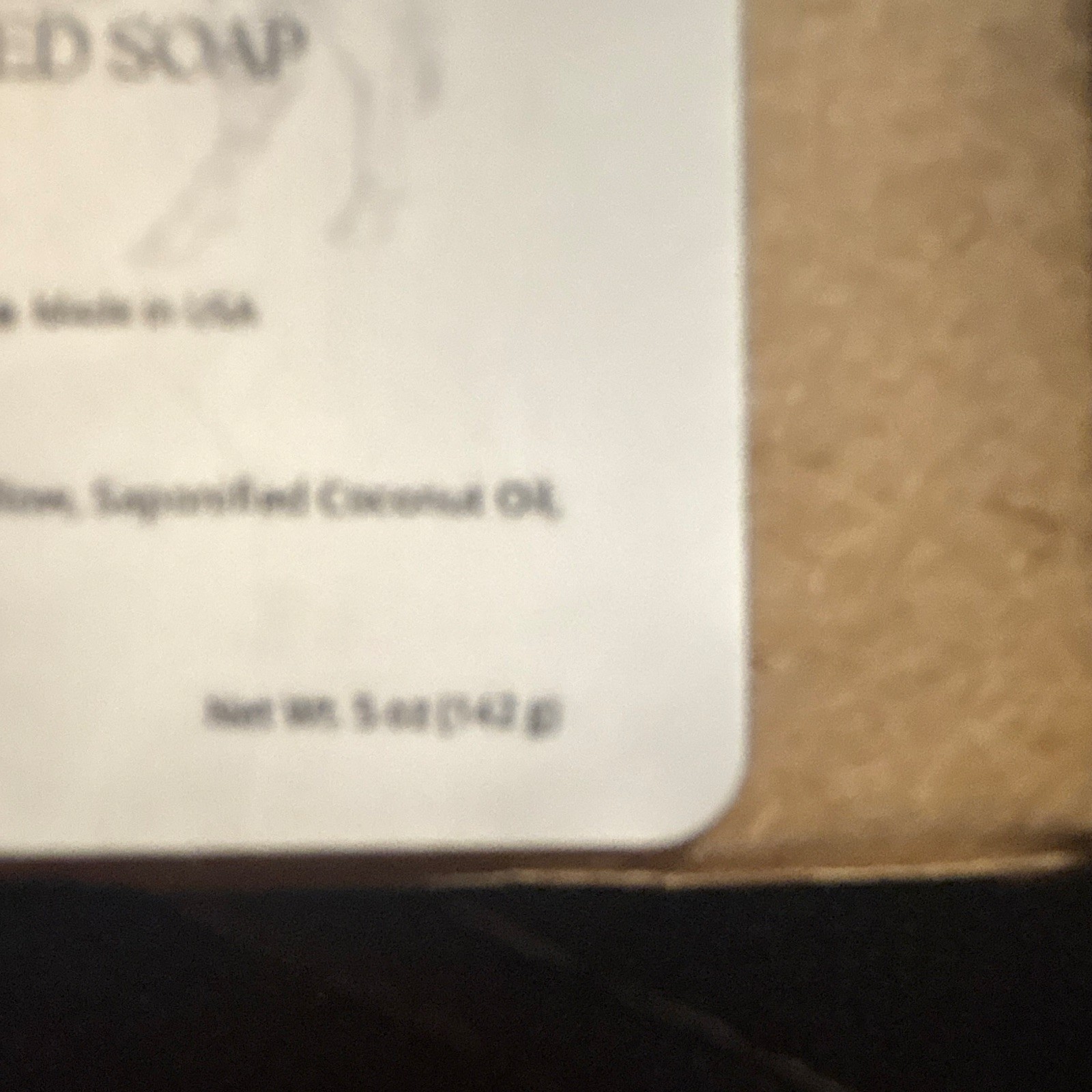 7F Tallow Unscented Soap Bar 5 oz for Sensitive Skin, Simple Ingredients