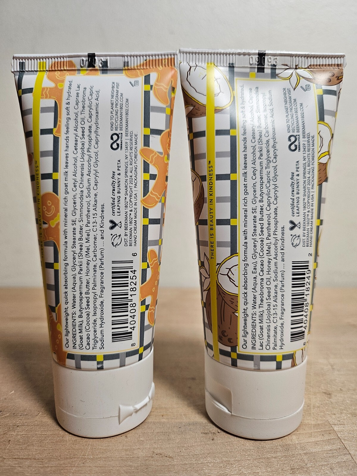 Beekman 1802 – Ginger Cream Cookie & Coconut Cream Goat Milk Hand Cream 2 oz