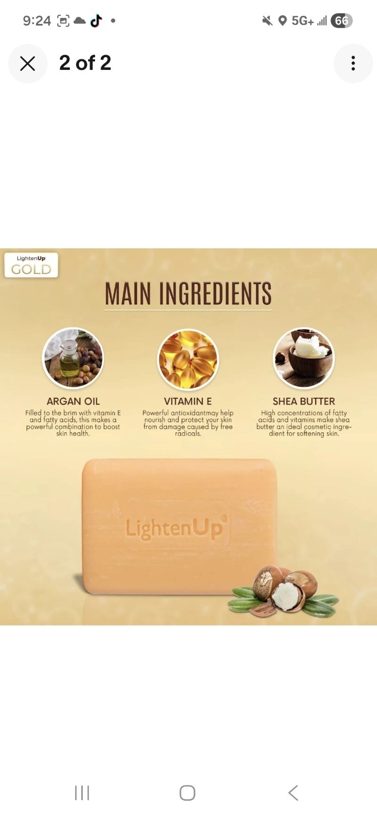 OMIC Lighten-Up LightenUp Anti-Aging Cleansing Bar Soap 200g – Anti-oxidant P…