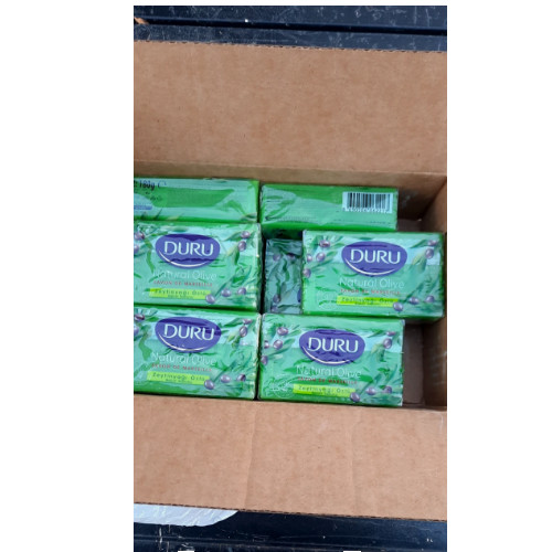 DURU NATURAL OLIVE OIL BATH SOAP 4X18 PK =72 BARS IN CASE (150GR EACH SOAP)