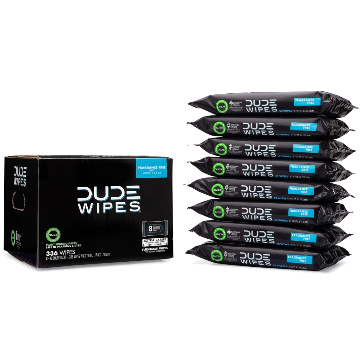 Extra-Large Flushable Wipes – Septic Safe