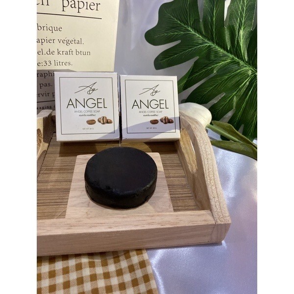 5X ANGEL COFFEE Soap Herbs Natural Scrub Face Body Mahad Turmeric Tamarind 50g