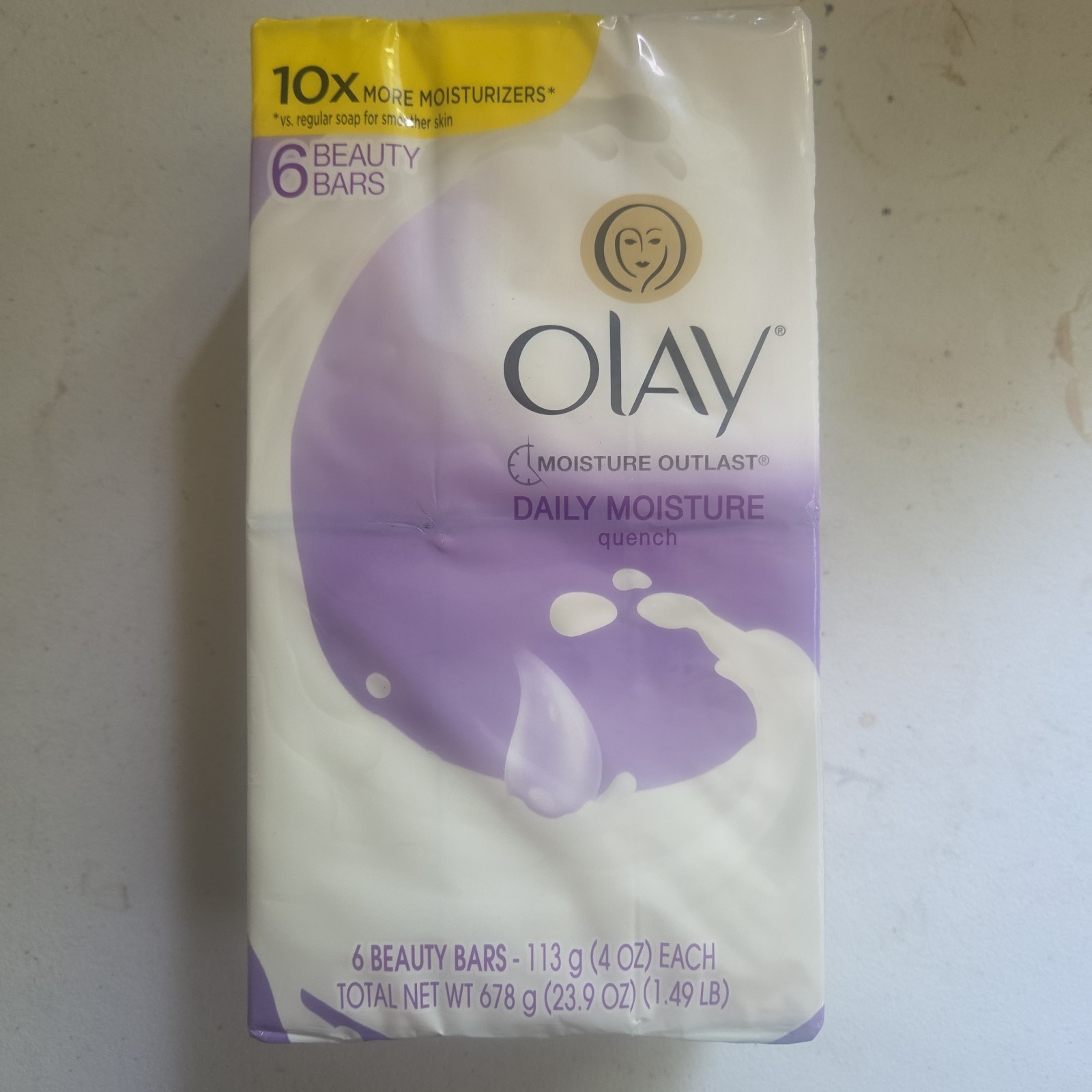 Olay Moisture Outlast Quench Beauty Bar – 4 Oz Ea, 6 Count NEW