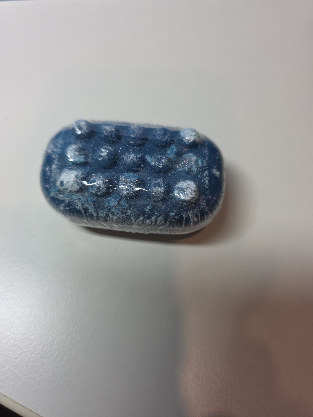 BLISS Mini Blue Massage Bar Soap Wrapped 1.8 oz / 51g RARE Discontinued