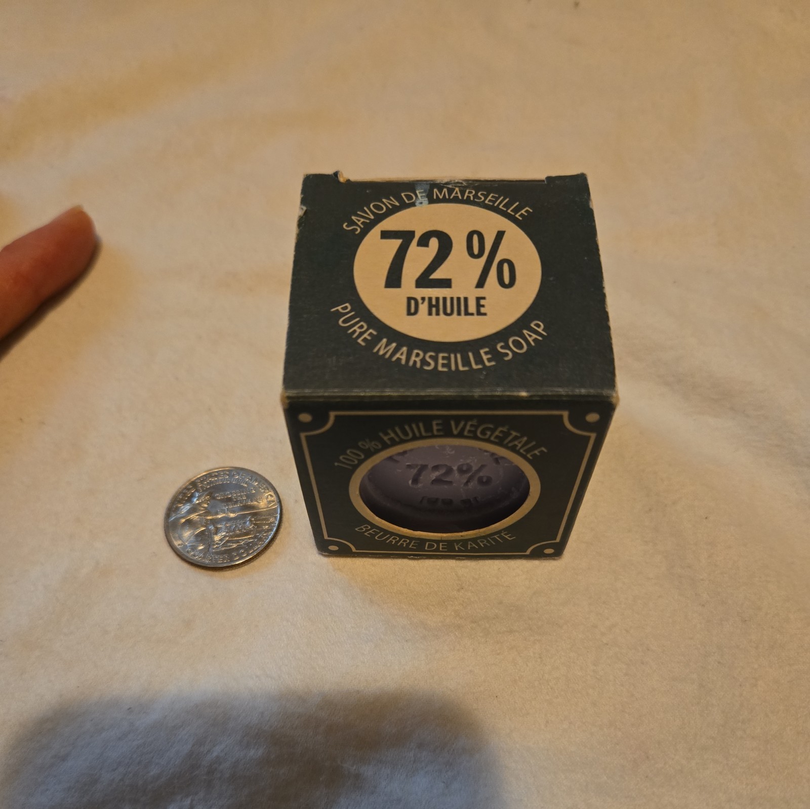 Savon de Marseille 72% D’Huile Lavender Soap Made In France 100g