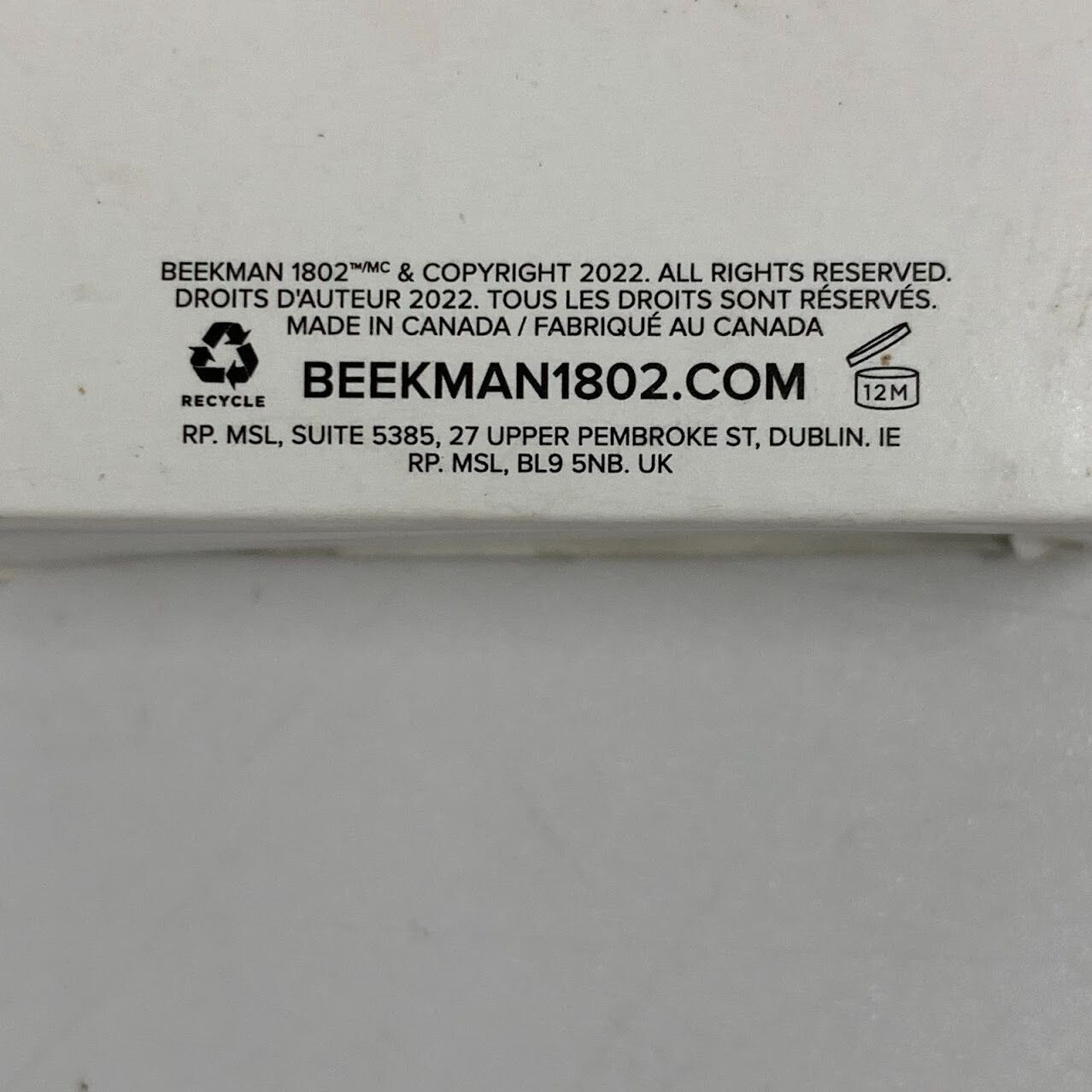 Beekman 1802 Fresh Air Goat Milk FACE & BODY BAR