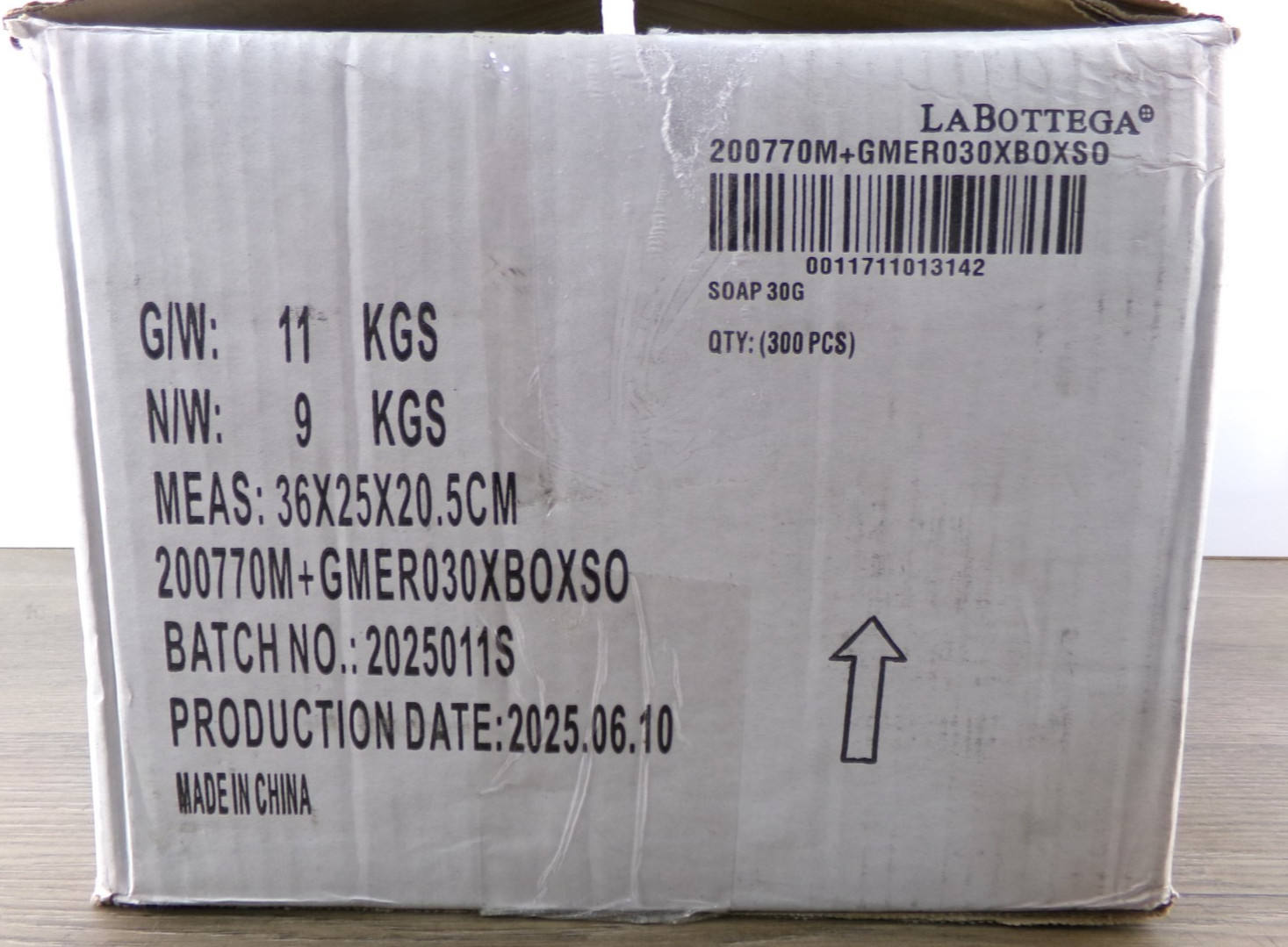 Box of 300 MALIN+GOETZ Lime Bar Soap, 1oz Travel Size Hand & Body Soap, New S7